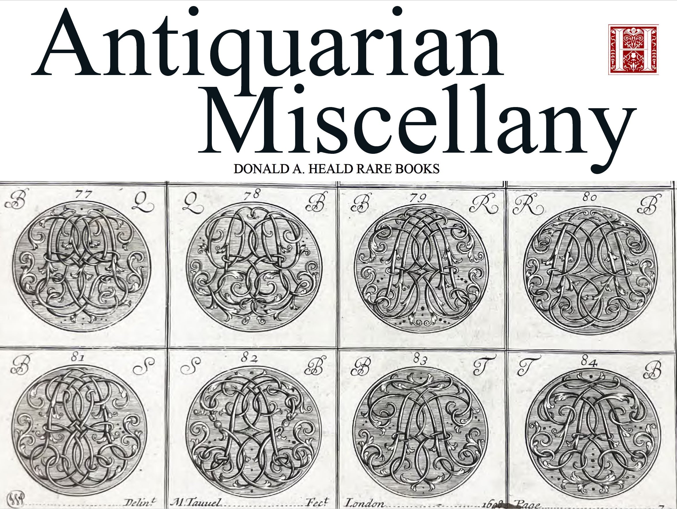 An Antiquarian Miscellany - October 2025