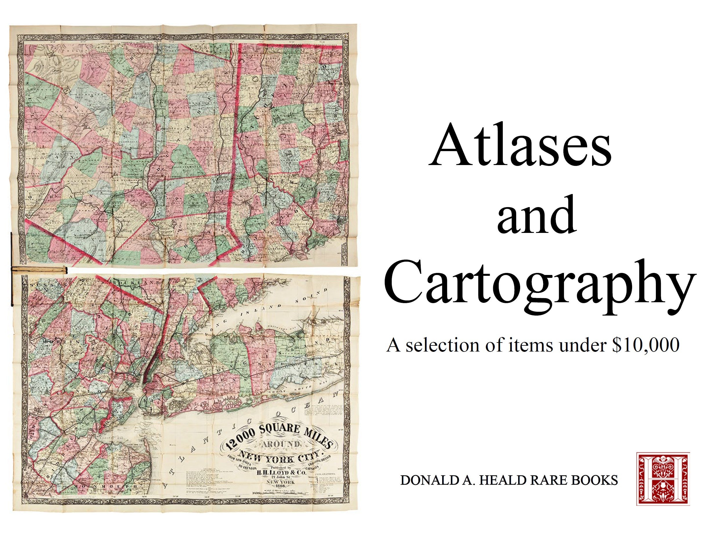 Atlases and Cartography Under $10,000
