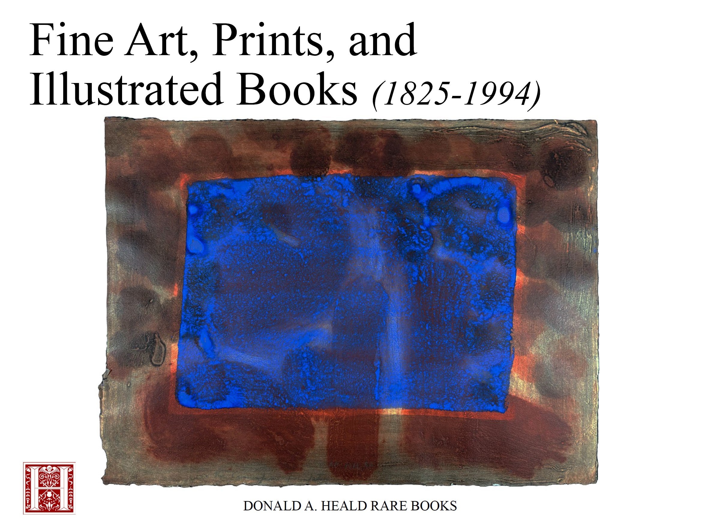 Fine Art, Prints, and Illustrated Books (1825-1994)