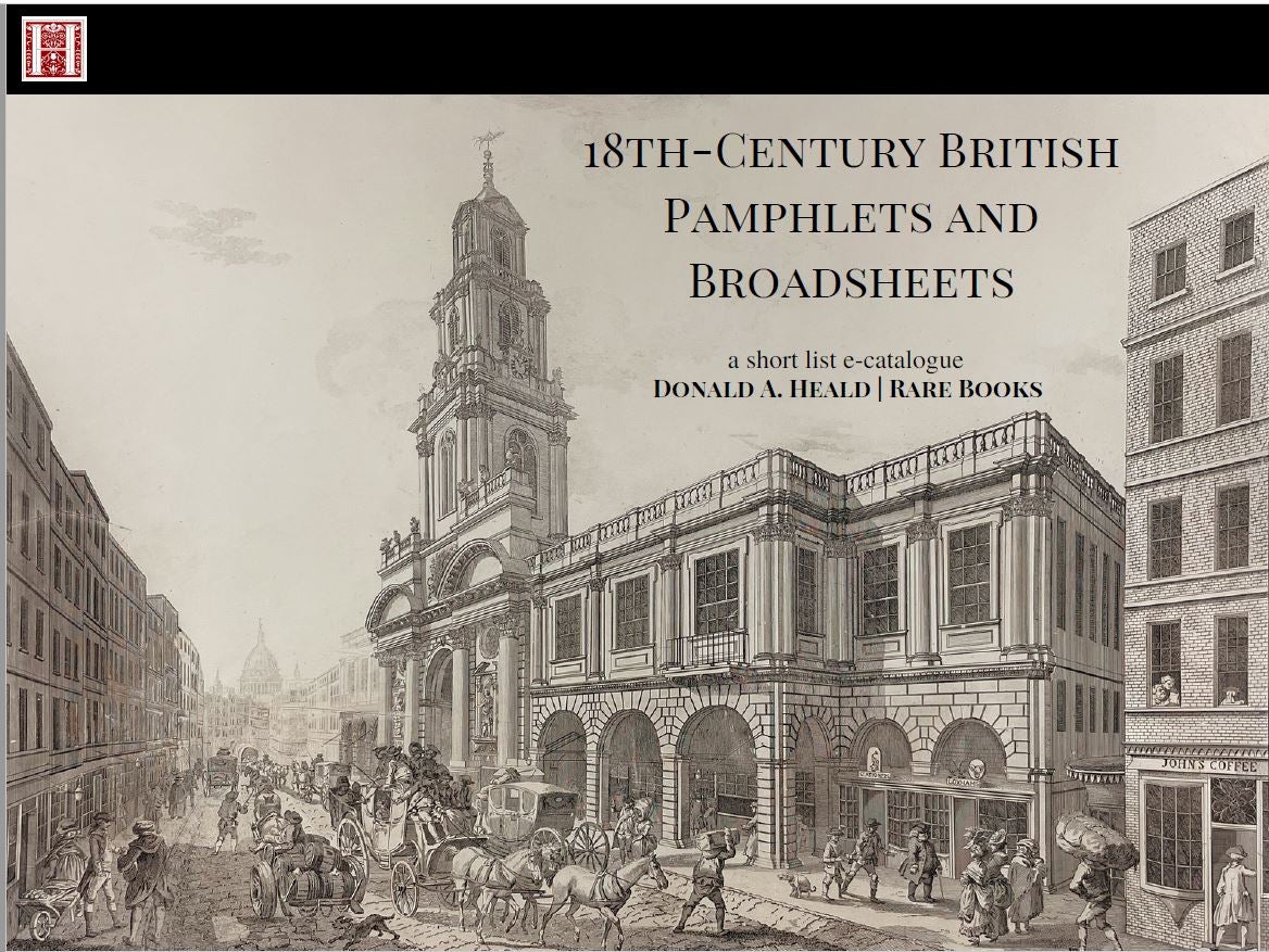 18th-Century British Pamphlets and Broadsheets