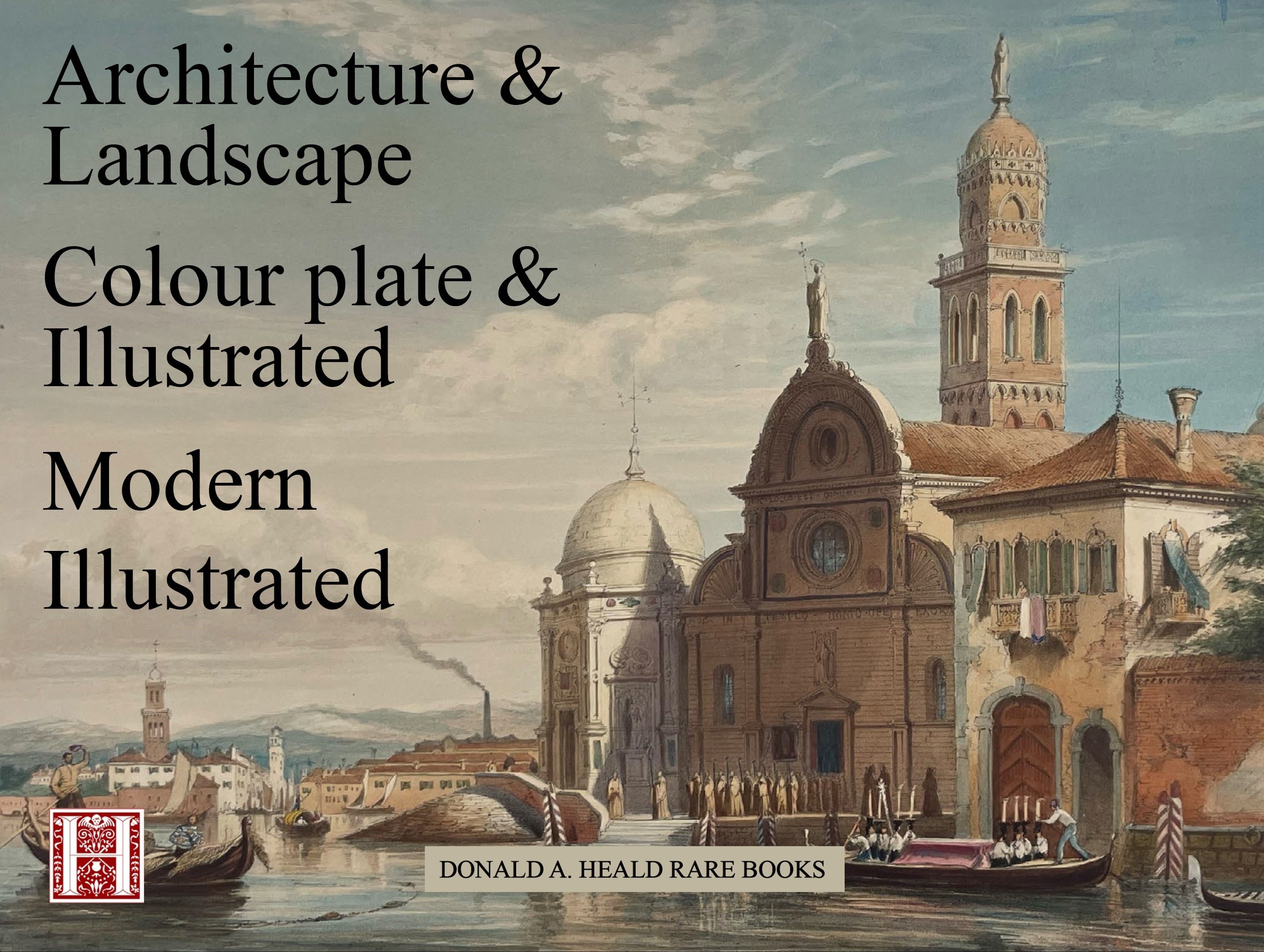 Architecture and Landscape, Colour Plate and Illustrated, Modern Illustrated