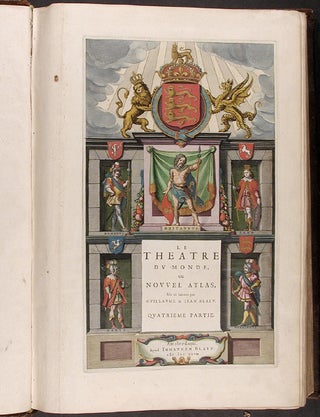 Le Théâtre du monde, ou nouvel atlas....quatrieme partie [Theatrum, volume IV: England and Wales]