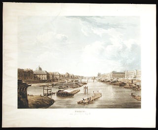 Item #2686 Paris, taken from the Pont-Neuf. Augustus Charles PUGIN