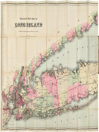 Colton's New Map of Long Island