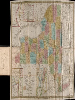 Map of the State of New York Compiled from the Latest Authorities