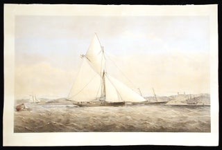 Item #3538 [The Prince of Wales Yacht Dagmar in coastal waters off the Isle of Wight]. Thomas...