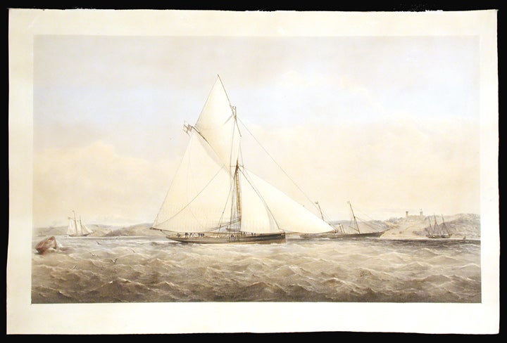 Item #3538 [The Prince of Wales Yacht Dagmar in coastal waters off the Isle of Wight]. Thomas Goldsworth DUTTON, - 1891.