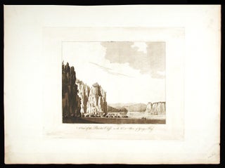 Item #3608 A View of the Plaister Cliffs, on the West Shore of Georges Bay. J. F. W. DES BARRES