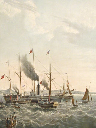 In Commemoration of the Establishment of Steam Navigation between Great Britain and America, the Magnificent Steam Ship the Great Western