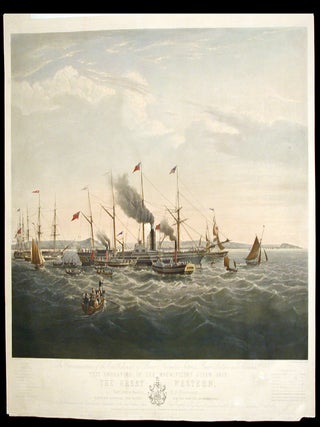 Item #4103 In Commemoration of the Establishment of Steam Navigation between Great Britain and...