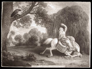 Item #4156 The Farmer's Wife and the Raven. George STUBBS