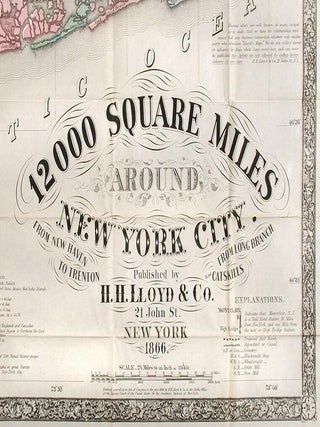 12000 Square Miles Around New York City. From New Haven To Trenton. From Long Branch To The Catskills