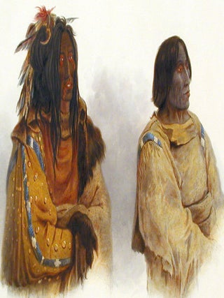 Mehkskeme-Sukahs. Blackfoot-chief. Tátsicki Stomick. Piëkann Chief