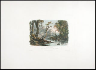 Item #4765 Cutoff-River. Branch of the Wabash. Karl BODMER