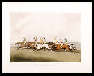 Item #5244 Horse Racing. La Course de Chevaux. Edward - After Samuel HOWITT ORME, publisher