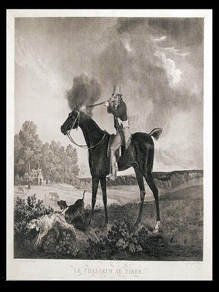 Item #5265 Le Chasseur au Tirer. After Carle VERNET, Antoine-Charles-Horace