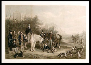 Item #5266 The Shooting Party - Ranton Abbey. After Sir Francis GRANT