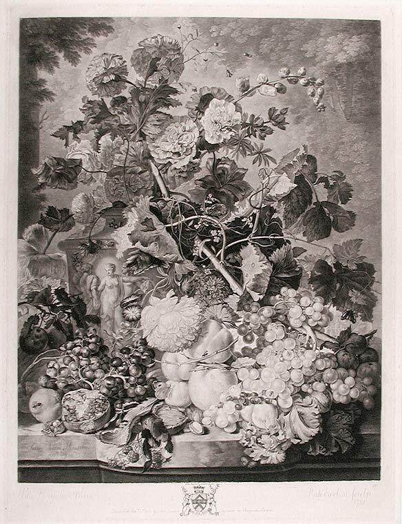 Item #5343 [A Fruit Piece; A Flower Piece]. After Jan VAN HUYSUM.