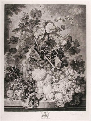 Item #5343 [A Fruit Piece; A Flower Piece]. After Jan VAN HUYSUM