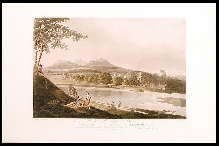 Item #5733 [A series of four views in the English/ Scottish border country]. After Charles CATTON, senior, junior Charles CATTON.