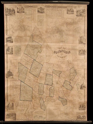 Item #6273 Map of Rockingham Co. New Hampshire from Practical Surveys. J. CHACE