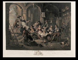 Item #6303 A Flemish Entertainment. From the Original Picture, Painted by Van Harp, In the...