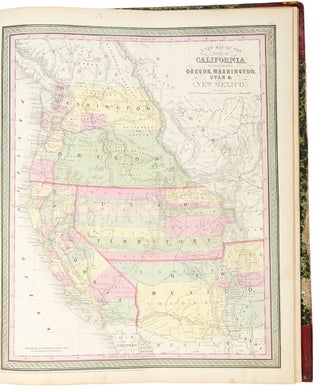 Item #6365 A New Universal Atlas Containing Maps of the various Empires, Kingdoms, States and...