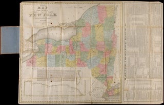 The Tourist's Map of the State of New York Compiled from the Latest Authorities