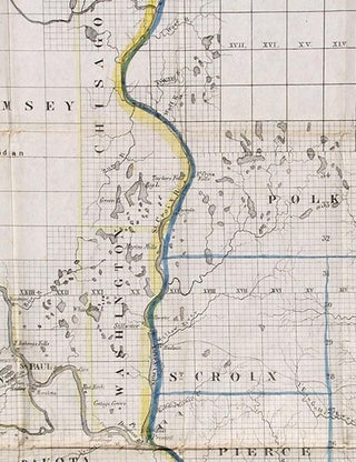Chapman's Sectional Map of Minnesota