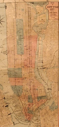 Bridgeman's New Rail Road & Township Map of New York....