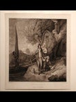 Item #6489 The Fisherman Going Out; The Fisherman's Return. Francis WHEATLEY, Joseph BARNEY