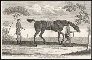 (Othello when the Property of Mr. Routh) Now Black & all Black the Property of Sr. Ralph Gore Bart. He beat Bajezet a Horse belonging to the Earl of March for 1000 Guineas on the Curragh of Keldare in the Kingdom of Ireland the 5th. of September 1751