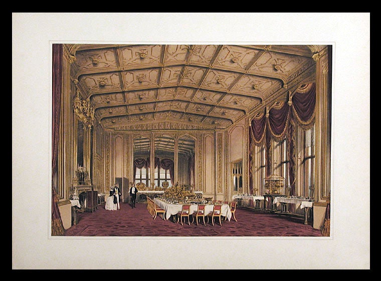 Item #6544 [The Private Dining-Room, Windsor Castle. After Joseph NASH.