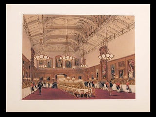 Item #6548 [St. George's Hall. The Garter Banquet in 1844. The guests seated, Windsor...