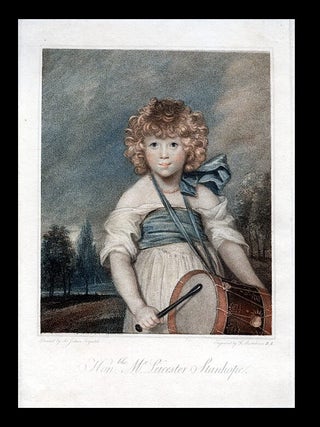 Item #6585 Hon. Mr. Leicester Stanhope. Sir Joshua REYNOLDS, Francesco BARTOLOZZI