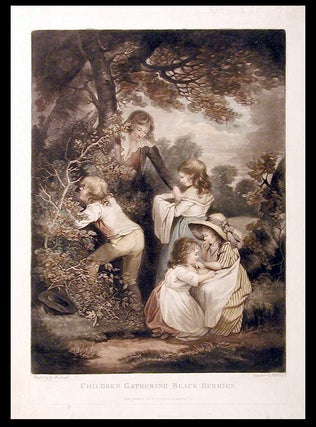 Item #6592 Children Gathering Black-Berries. Philip after Geoge MORLAND DAWE, c