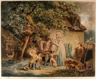 Item #6597 Cottagers. William WARD, after George MORLAND