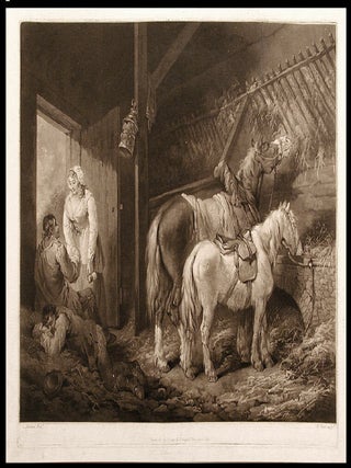 Item #6602 A Carriers Stable. William after George MORLAND WARD