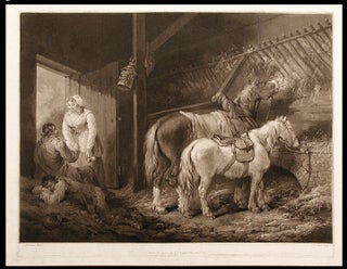 Item #6602 A Carriers Stable. William after George MORLAND WARD