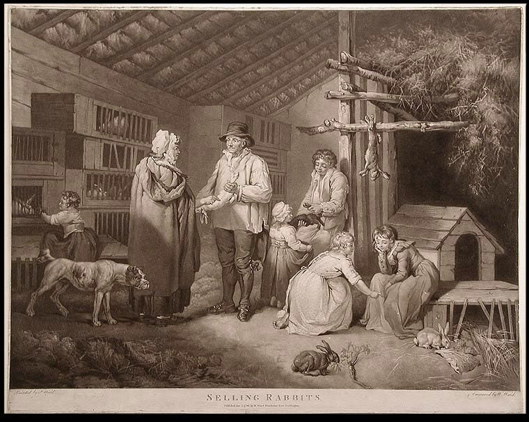 Selling Rabbits | William after James WARD WARD