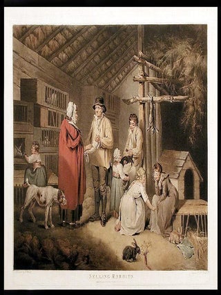 Item #6617 Selling Rabbits. William after James WARD WARD