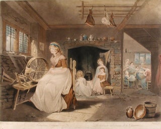 Item #6619 Industrious Cottagers, Les habitants industrieuses de la Chaumiere. William after...
