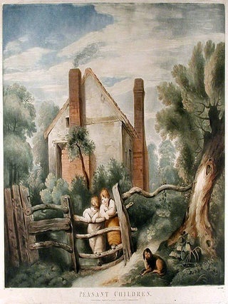 Item #6625 Peasant Children. After MILLER