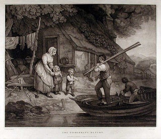 Item #6629 The Fisherman's Return. Francis WHEATLEY, Joseph BARNEY