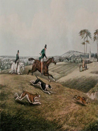 Item #6654 Fores's Sporting Scraps. Plate 6. Coursing. After Henry Thomas ALKEN