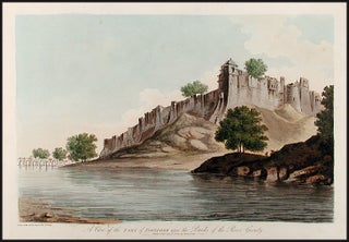Item #7003 A View of the Fort of Lionpoor upon the Banks of the River Goomty. William HODGES