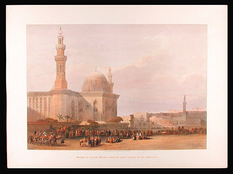 Item #7788 Mosque of Sultan Hassan, From the Great Square of the Rameyleh. After David ROBERTS.