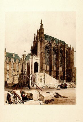 Item #8536 La Sainte Chapelle, Paris. Thomas SHOTTER BOYS