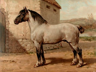 Item #8662 Het Bretagner Paard [Breton Horse]. Otto EERELMAN