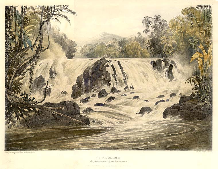 Item #8883 Purumama / The Great Cataract of the River Parima. Sir Robert Herman SCHOMBURGK.
